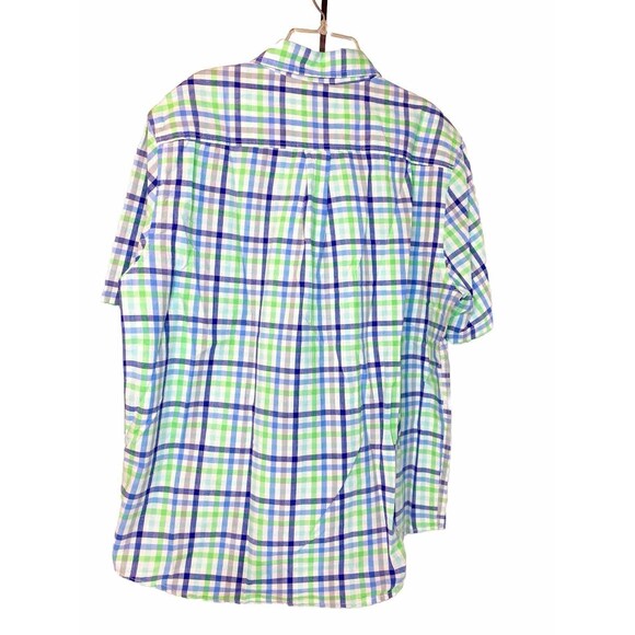 Children’s Place  Plaid Poplin Button Up Shirt - Sweet Pea Size Boys Large Lot 5 - Picture 2 of 16